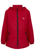Red Mini Packable Waterproof Jacket