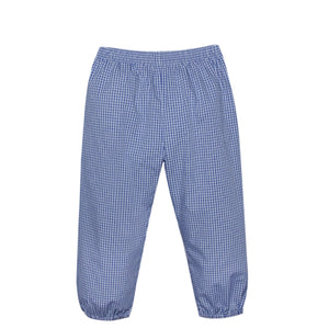 Royal Blue Square Logan Elastic Pant