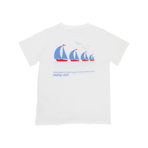 Sir Proper's T-Shirt, Worth Avenue White/Sailing Club