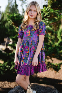 Dahlia Purple Kenzie Dress