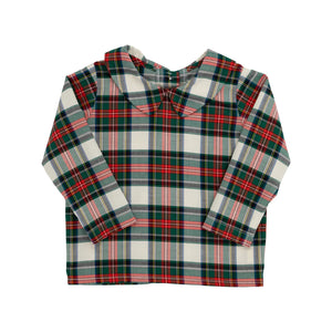 Peter Pan Collar Shirt Aiken Place Plaid