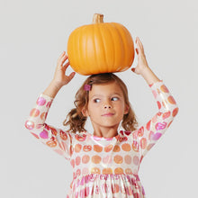 Girls Lame Steph Pumpkin Dress