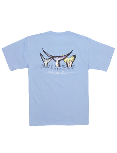 Fish Out Of Water SS Light Blue