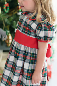 Cindy Lou Sash Dress
Aiken Place Place with Richmond Red