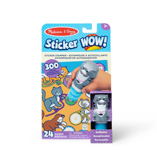 Sticker WOW!™ Activity Pad & Sticker Stamper - Cat