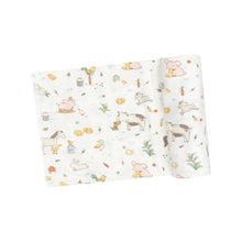 SWADDLE BLANKET -Farm Babies