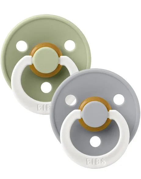 BIBS Pacifier 2 PK Sage/Cloud Night