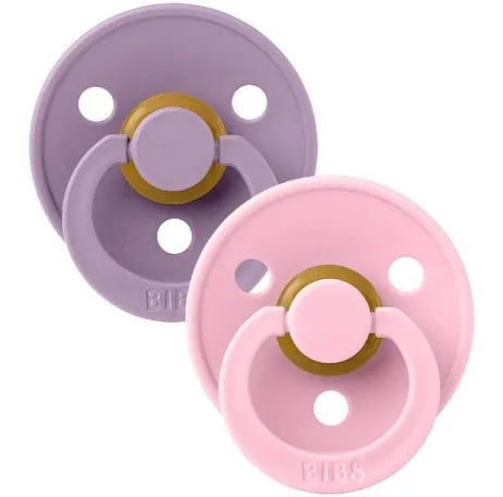BIBS Pacifier 2 PK Lavender/Baby Pink
