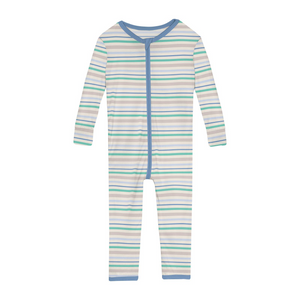 Print Convertible Sleeper with Zipper Mythical Stripe