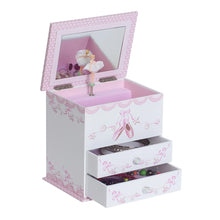 Angel Girls Ballerina Music Jewelry Box