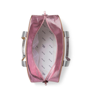 Rockaway Duffle Metallic Pink/Silver