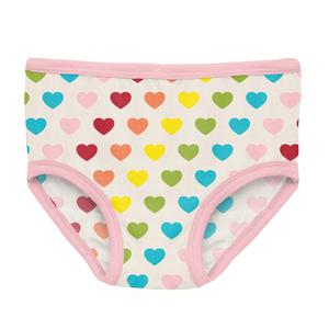 Rainbow Hearts Girls Underwear