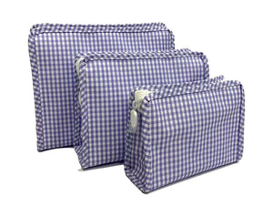 Roadie Small- Lilac Gingham