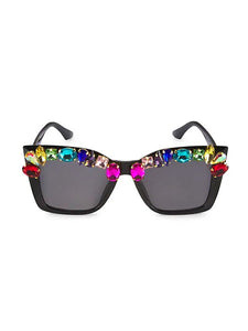 Rainbow Jeweled Sunglasses