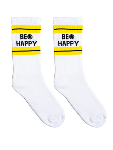 Be Happy Classic Crew Socks