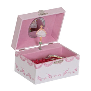 Clarice Girl's Musical Ballerina Jewelry Box