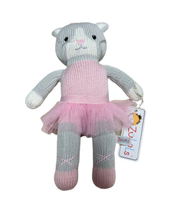 12” Knit Cat Doll