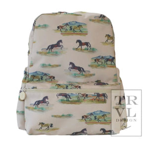 Wildkin Kids Weekender Travel Duffel Bags for Boys & Girls (Wild Horses)