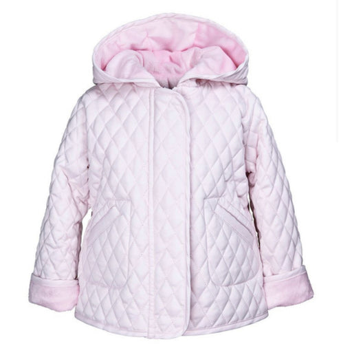 Hooded Barn Jacket Light Pink