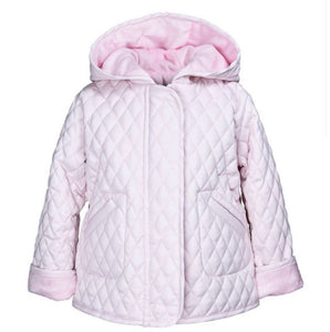 Hooded Barn Jacket Light Pink