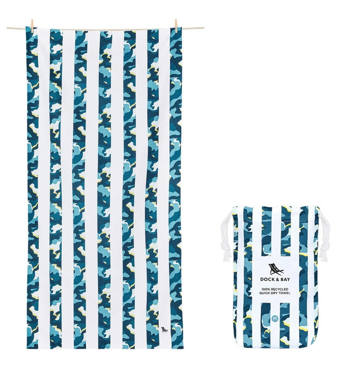 Dock & Bay Quick Dry Towels - Kids - Cool Camo