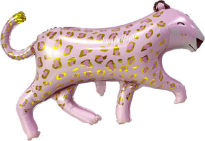 37" Cheetah Pink Balloon