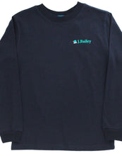 L/S Logo Tee, Duck/Navy