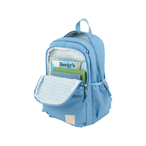 Don't Forget Your Backpack Backpack Beale Street Blue, Grace Bay Green & Beale Street Blue Windowpane