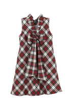 Blair Red Plaid Dress