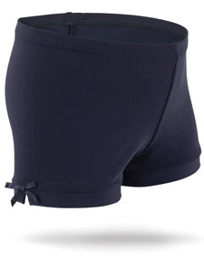 Navy Blue Girls Spandex Shorts