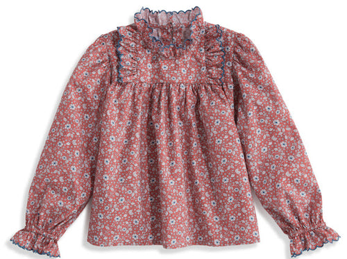 Lucille Blouse in Eleanor Floral