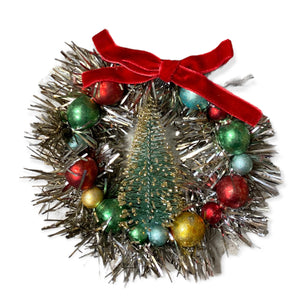 Tinsel Wreath Ornament