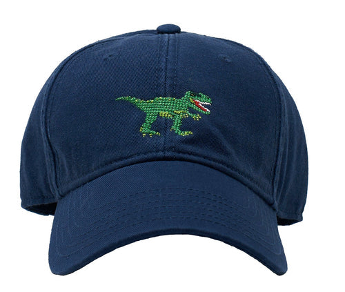 Kids T-Rex on Navy Baseball Hat