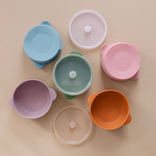 Baby Bar Silicone Bowl with Lid
