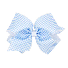 WeeOnes Gingham Print Bow, King