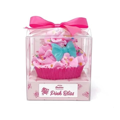 Large Pink Bliss Cupcake Bath Bomb