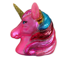 Unicorn Head ornament