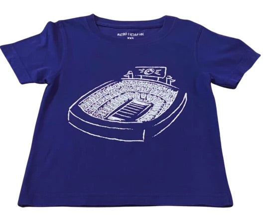 Navy Football Stadium Short-Sleeve T-Shirt