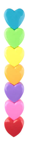 Heart Stackable Markers