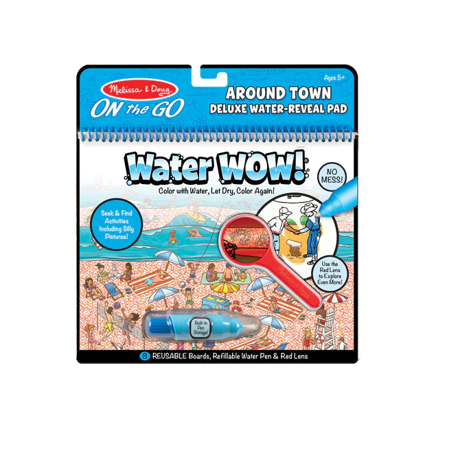 Water Wow! Around Town Deluxe Water-Reveal Pad - On the Go Travel Activity