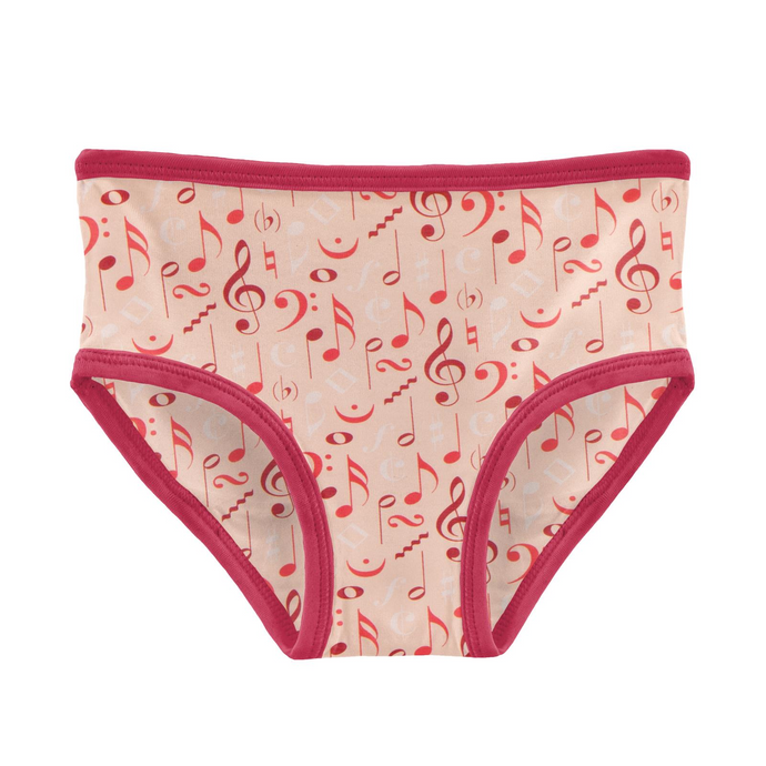 Girls Underwear, Peach Blossom Music Class