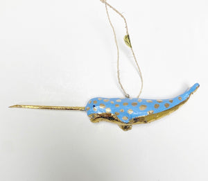 Narwhal ornament