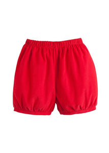 Banded Short, Red Corduroy