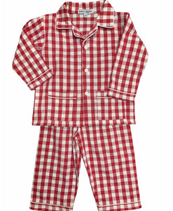 Red Check 2-Piece Pajama