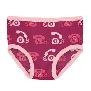 Berry Telephone Girls Underwear