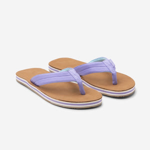 Girls Scouts Violet/Tan Flop Flops