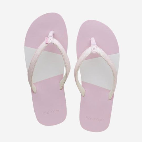 Meadows Asana, Pink Glitter Flip Flops