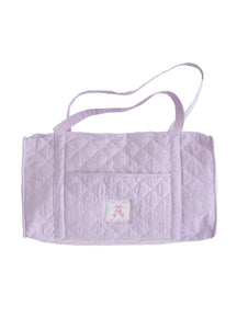 Purple Ballet Quilted Luggage