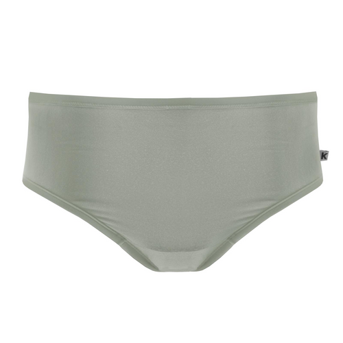 Women’s Solid Classic Brief, Silver Sage