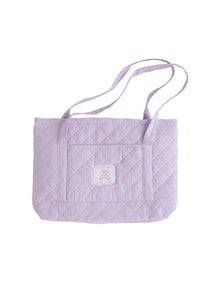 Purple Ballet Quilted Luggage